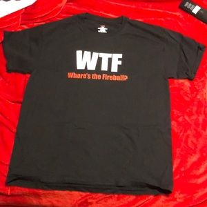 WTF Where's The Fireball? Logo shirt